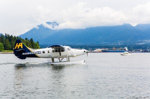 Harbour Air DHC-3 Single Otter taxies before takeoff